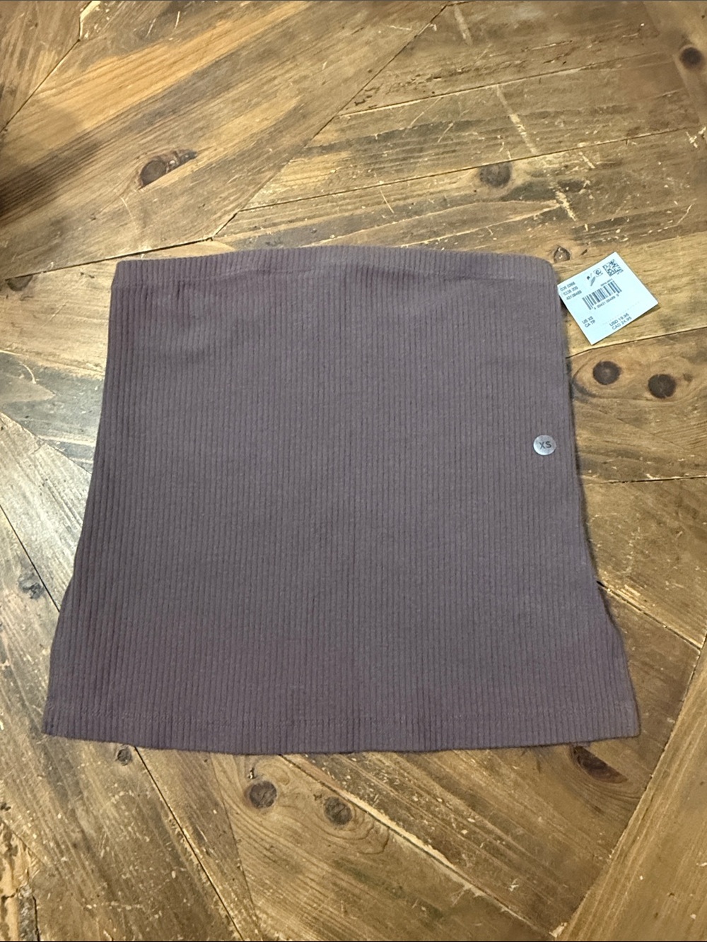 American Eagle Outfitters Ribbed Tube Top- Mauve